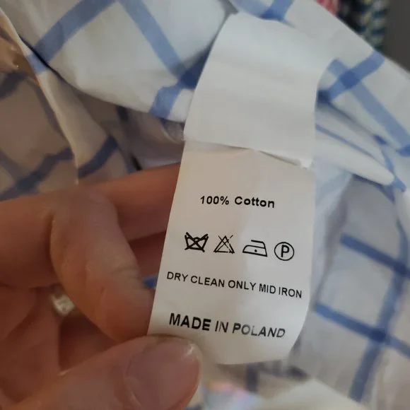 Natasha Zinko Blouse Check Print Corset Wrap Blouse - Picture 15 of 15